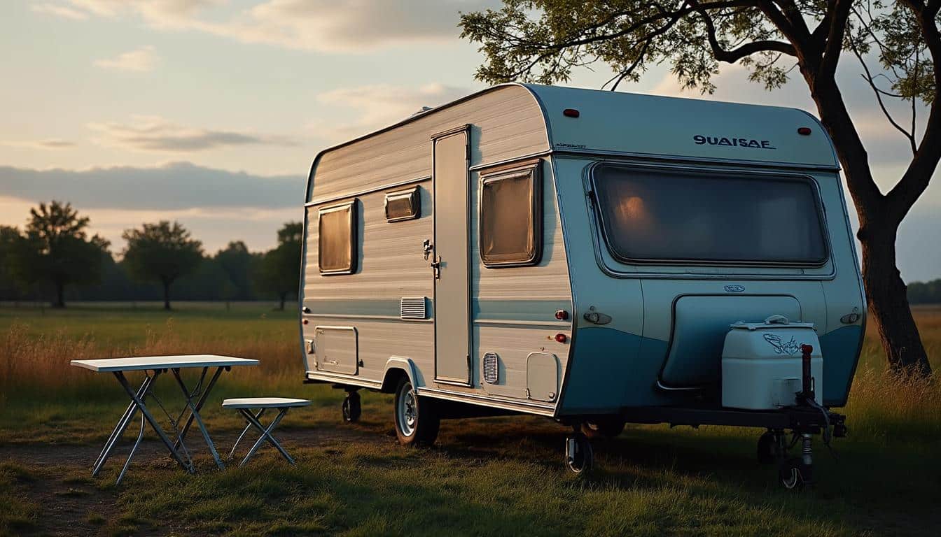 Illustration: Pourquoi est-il important de souscrire une assurance adaptée à votre caravane en stationnement ?