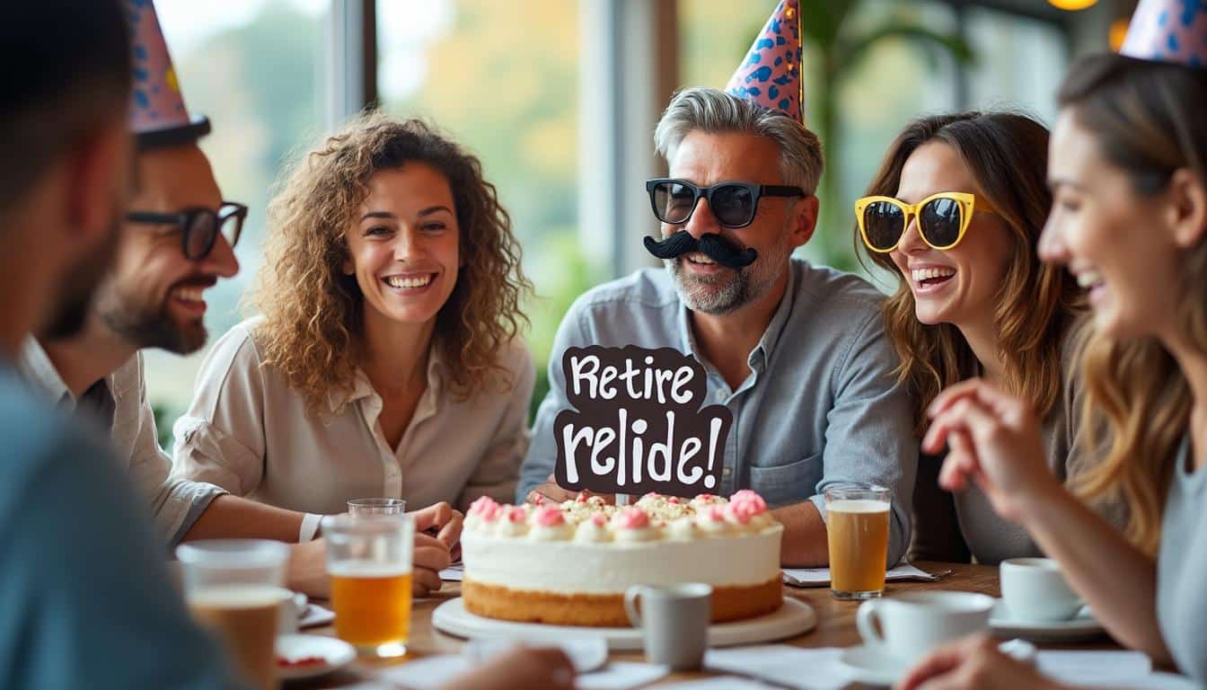 Illustration: Comment souhaiter une bonne retraite avec humour et légèreté ?