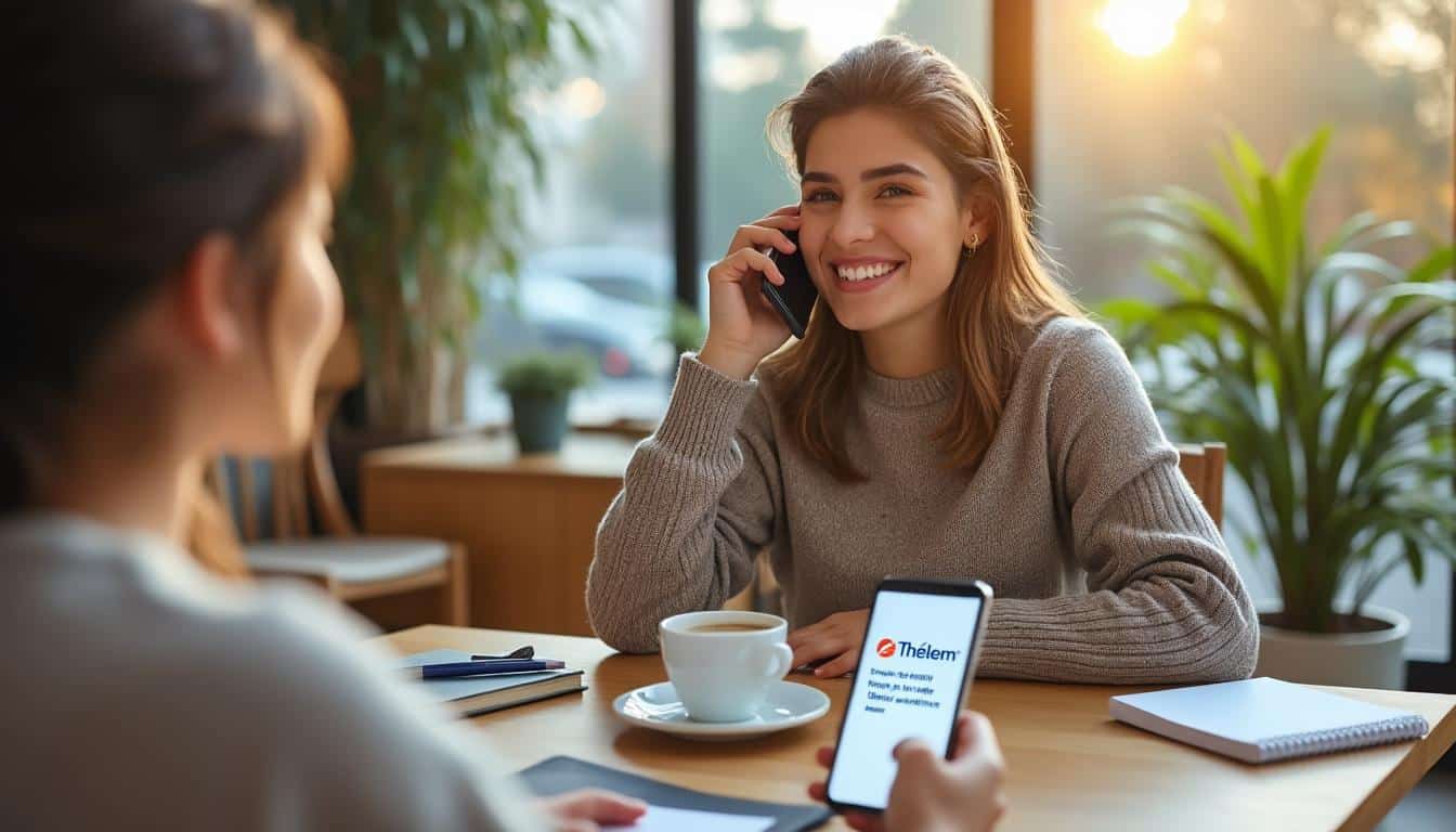 Illustration: Comment contacter facilement le service client de Thélem pour votre téléphone